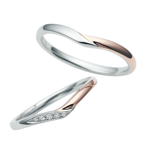 シンプルで可愛い結婚指輪 ノクル のご案内 旭川 結婚指輪 婚約指輪 プロポーズ Kiori Diamond
