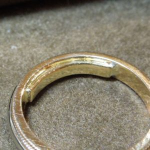 K18とプラチナの結婚指輪 切らないでサイズを小さくしました 旭川 結婚指輪 婚約指輪 プロポーズ Kiori Diamond