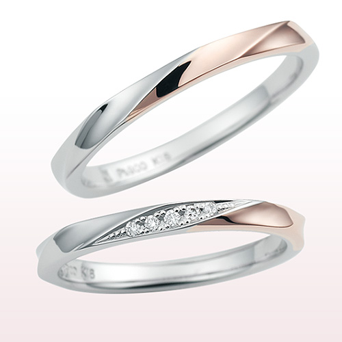 シンプルでかわいい結婚指輪 ノクル のご紹介 旭川 結婚指輪 婚約指輪 プロポーズ Kiori Diamond